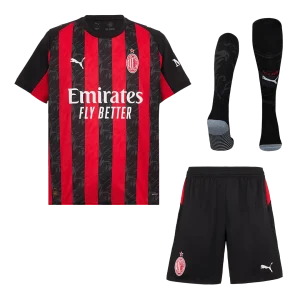 AC Milan Domicile Maillot Kit 2025/26 Red&Black