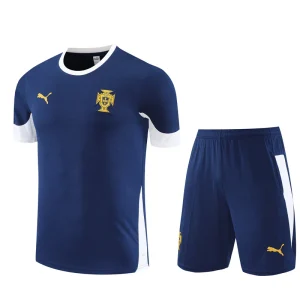 Maillot Short Portugal Training Bleu Homme/Enfant 2025 2026 | Foot Sport